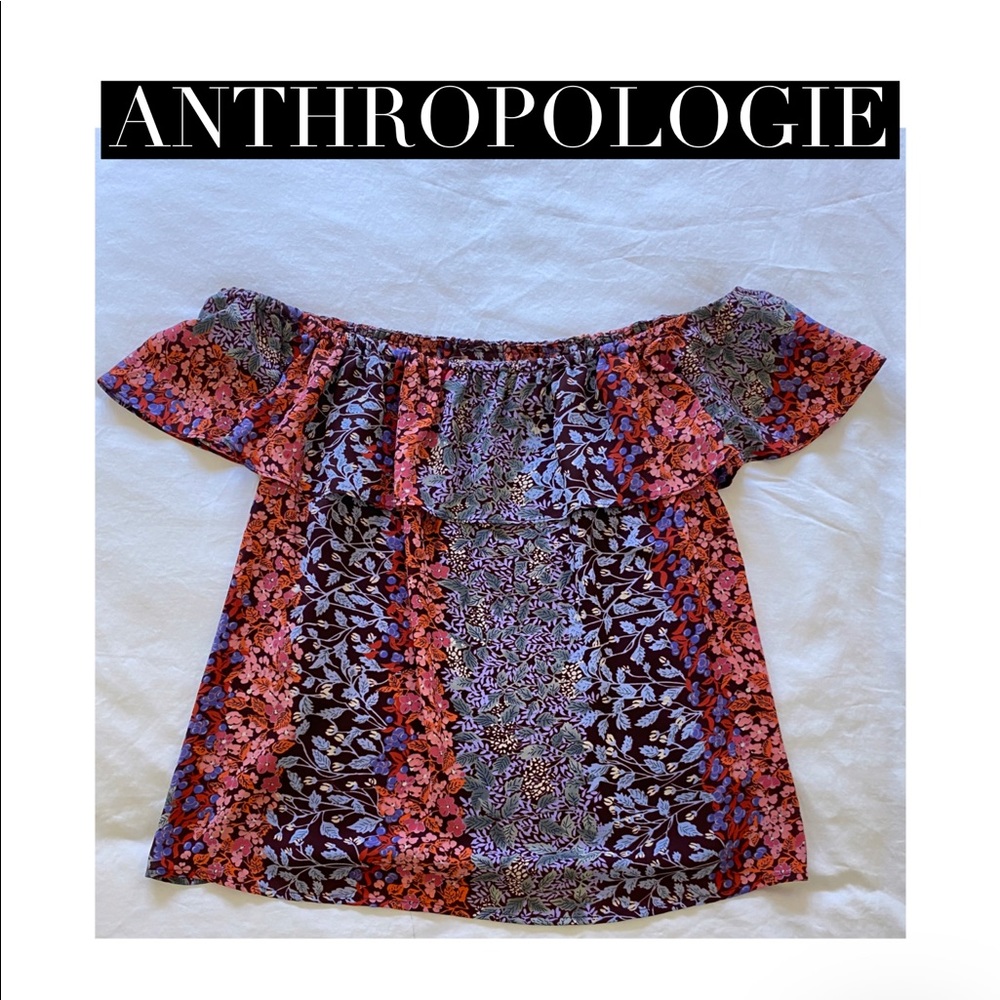 Anthropologie Off Shoulder Top